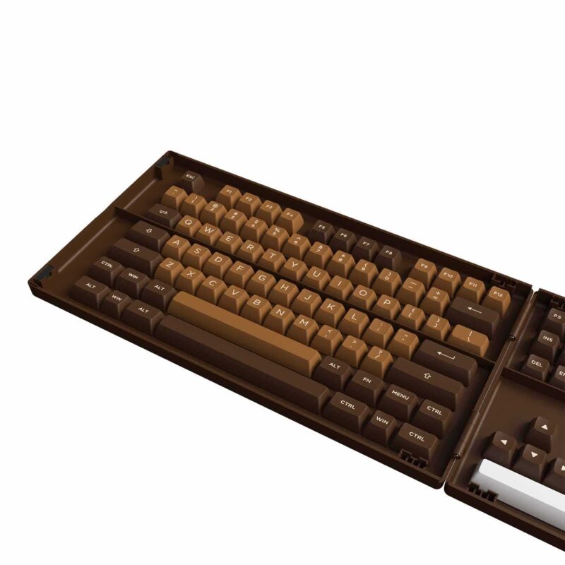 AKKO Keycap set – Chocolate (PBT Double-Shot/ASA profile/178 nút) 7