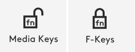 Media Fn Keys