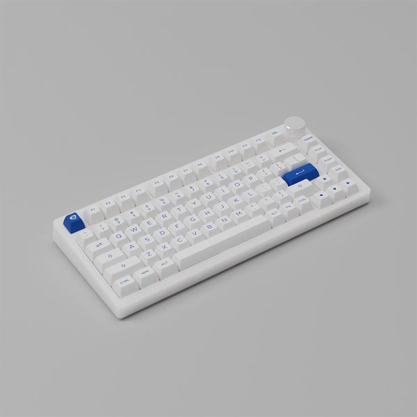 Bàn phím AKKO PC75B Plus Blue on White (Bluetooth 5.0 / Wireless 2.4Ghz / Hotswap / Foam tiêu âm / AKKO CS Jelly switch) 3