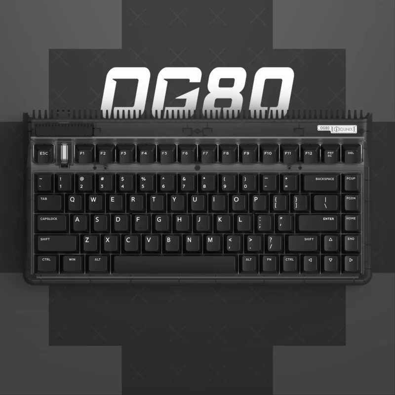 Bàn phím cơ IQUNIX OG80 Dark Side Wireless Mechanical Keyboard 2