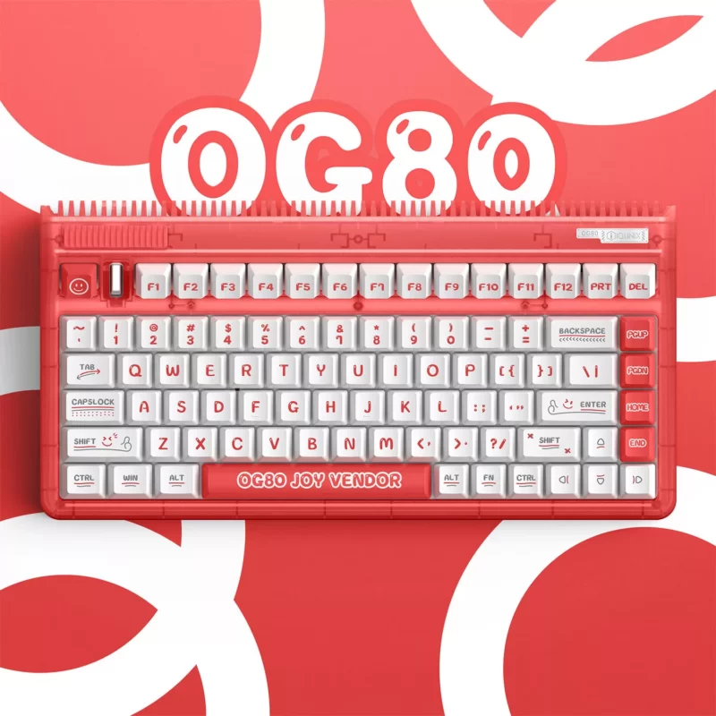 Bàn phím cơ IQUNIX OG80 Joy Vendor Wireless Mechanical Keyboard 10