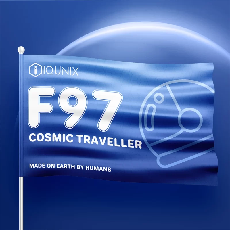 Bàn Phím Cơ IQUNIX F97 Cosmic Traveller Wireless Mechanical Keyboard 9