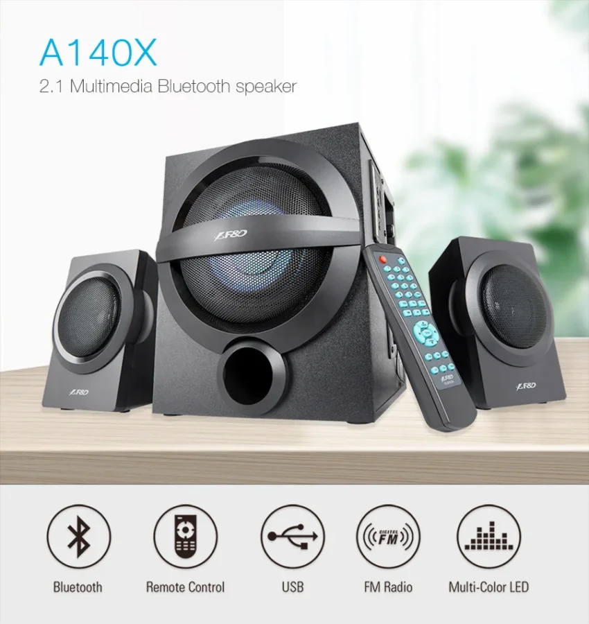Loa FENDA A140X/2.1 Bluetooth 37W 2 Loa FENDA A140X/2.1 Bluetooth 37W 2
