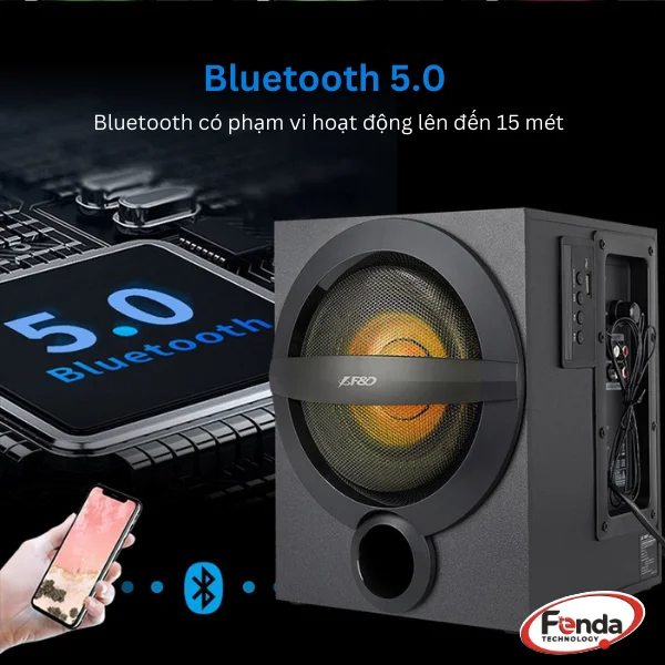 Loa FENDA A140X/2.1 Bluetooth 37W 5 Loa FENDA A140X/2.1 Bluetooth 37W 5